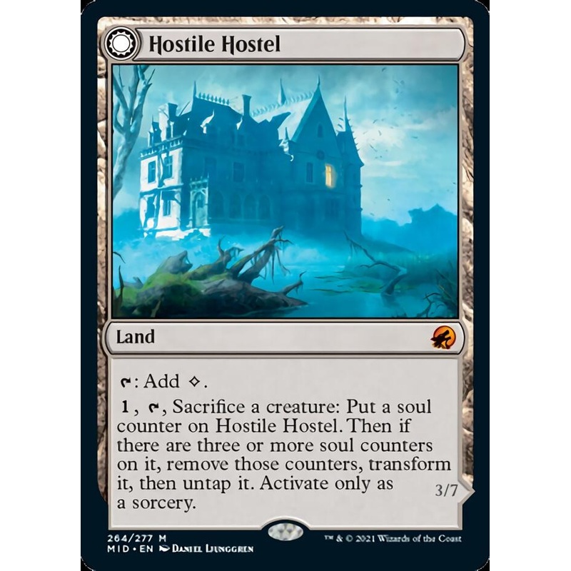 Hostile Hostel // Creeping Inn [Innistrad: Midnight Hunt]