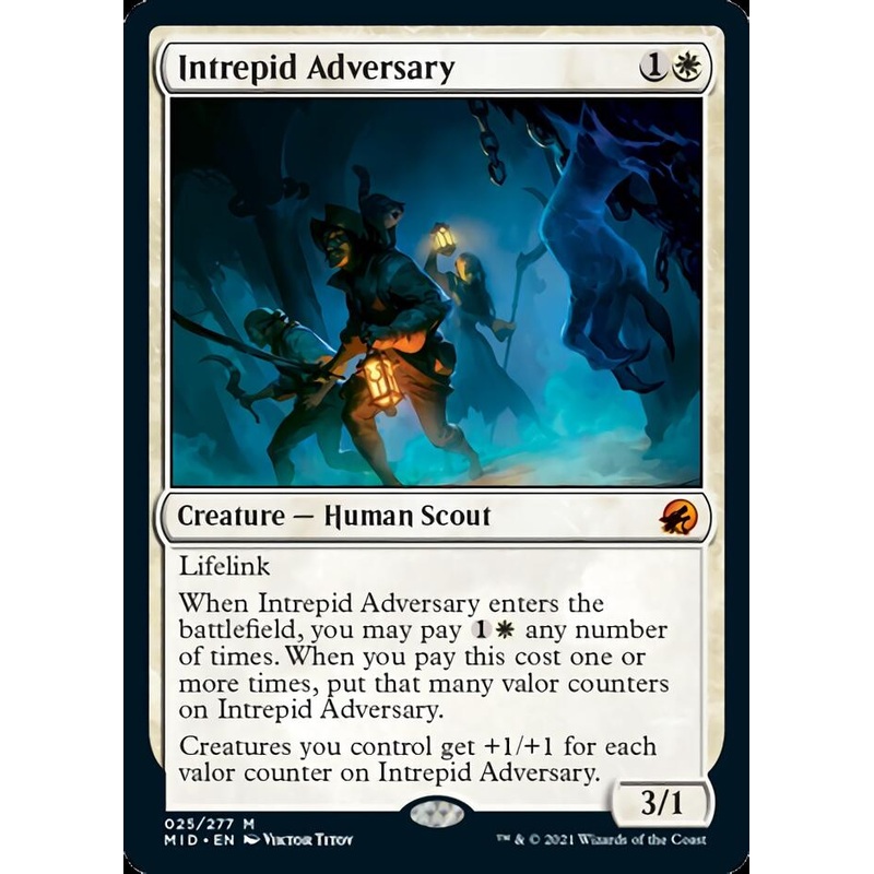 Intrepid Adversary [Innistrad: Midnight Hunt]