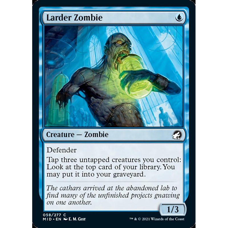 Larder Zombie [Innistrad: Midnight Hunt]