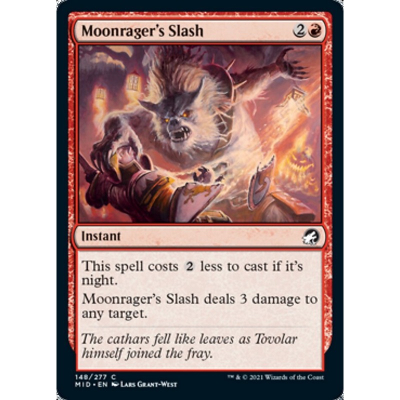 Moonrager's Slash [Innistrad: Midnight Hunt]