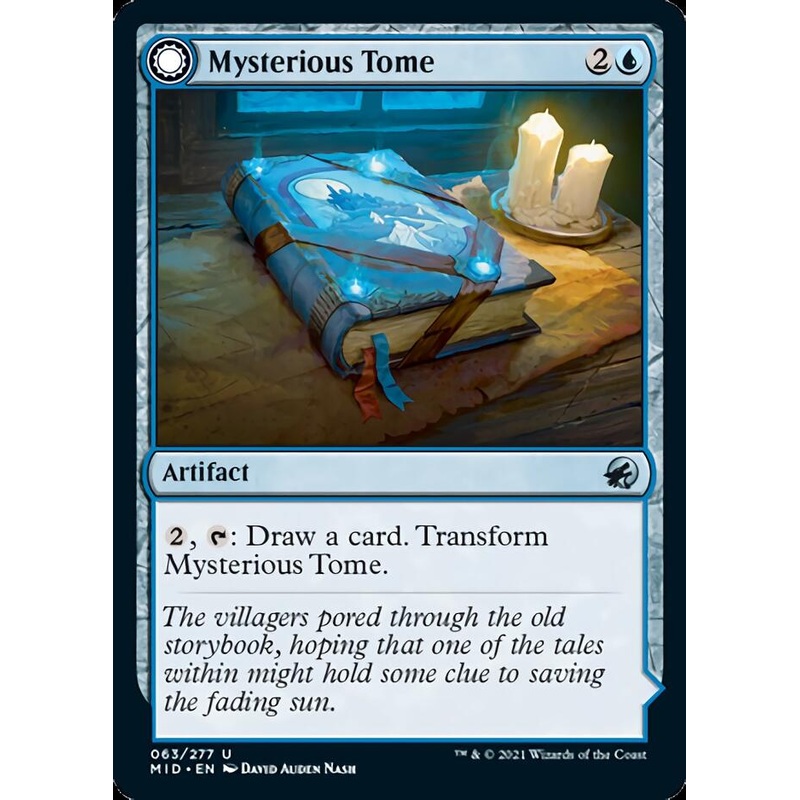 Mysterious Tome // Chilling Chronicle [Innistrad: Midnight Hunt]