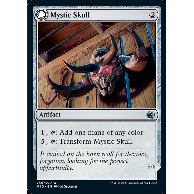 Mystic Skull // Mystic Monstrosity [Innistrad: Midnight Hunt]