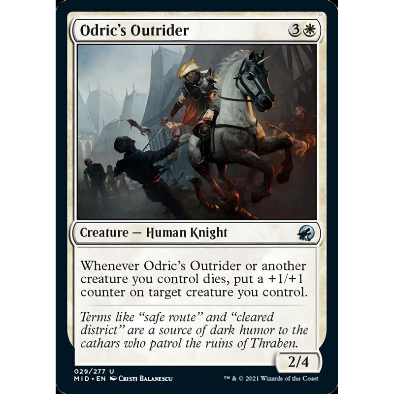 Odric's Outrider [Innistrad: Midnight Hunt]