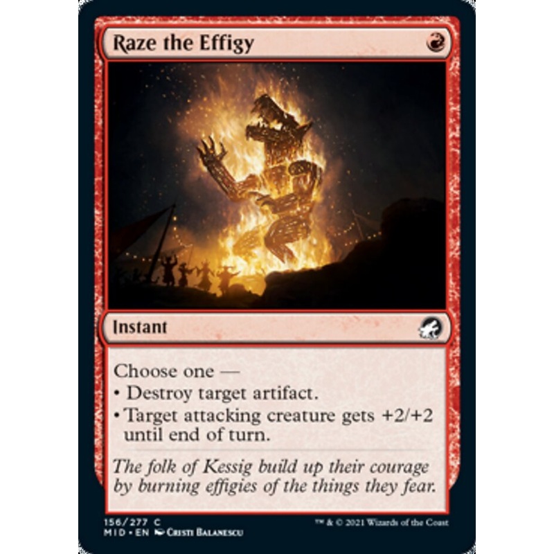 Raze the Effigy [Innistrad: Midnight Hunt]