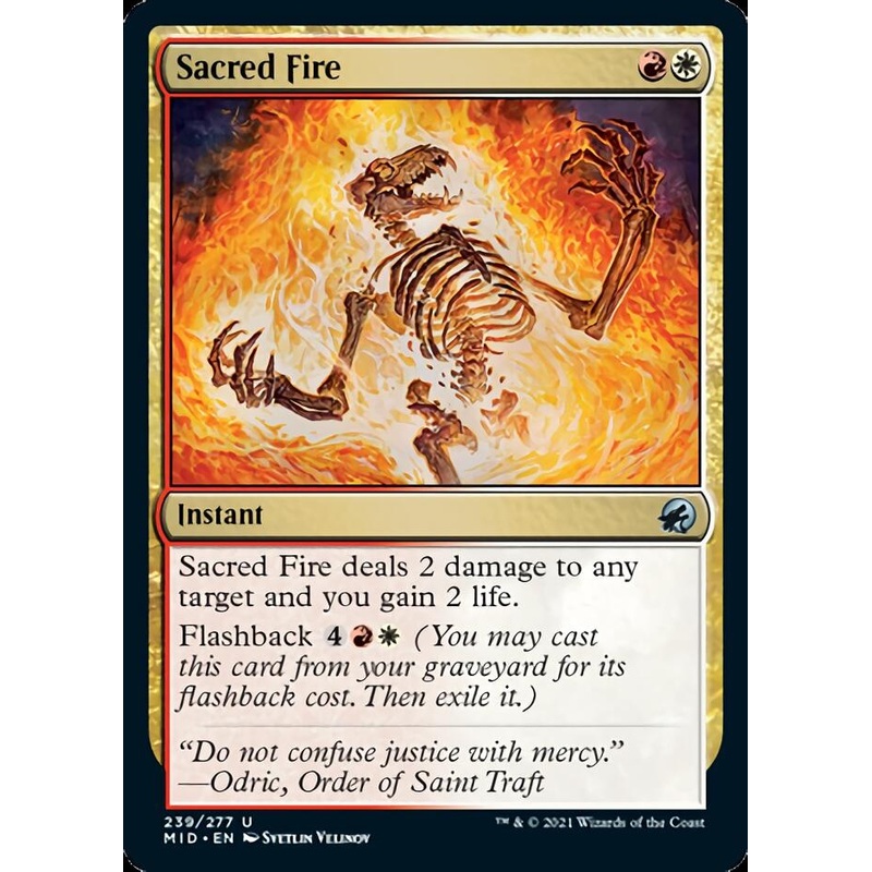 Sacred Fire [Innistrad: Midnight Hunt]