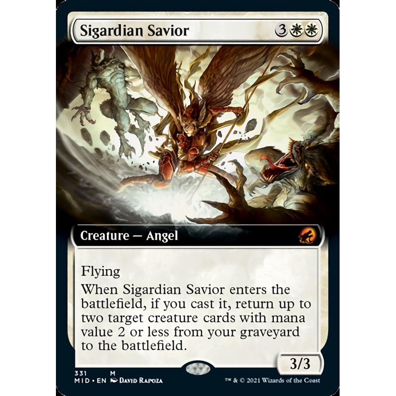 Sigardian Savior (Extended Art) [Innistrad: Midnight Hunt]