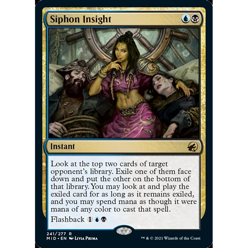 Siphon Insight [Innistrad: Midnight Hunt]
