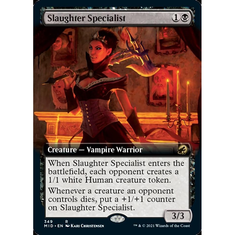 Slaughter Specialist (Extended Art) [Innistrad: Midnight Hunt]