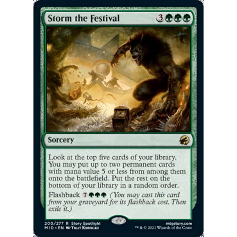 Storm the Festival [Innistrad: Midnight Hunt]