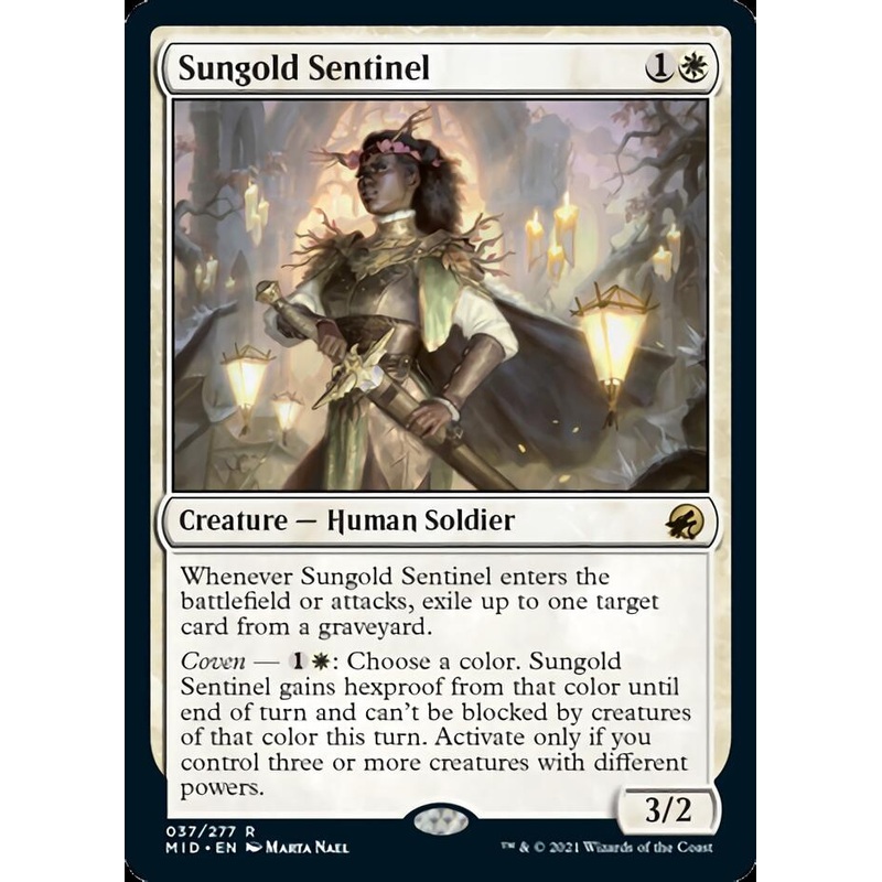 Sungold Sentinel [Innistrad: Midnight Hunt]