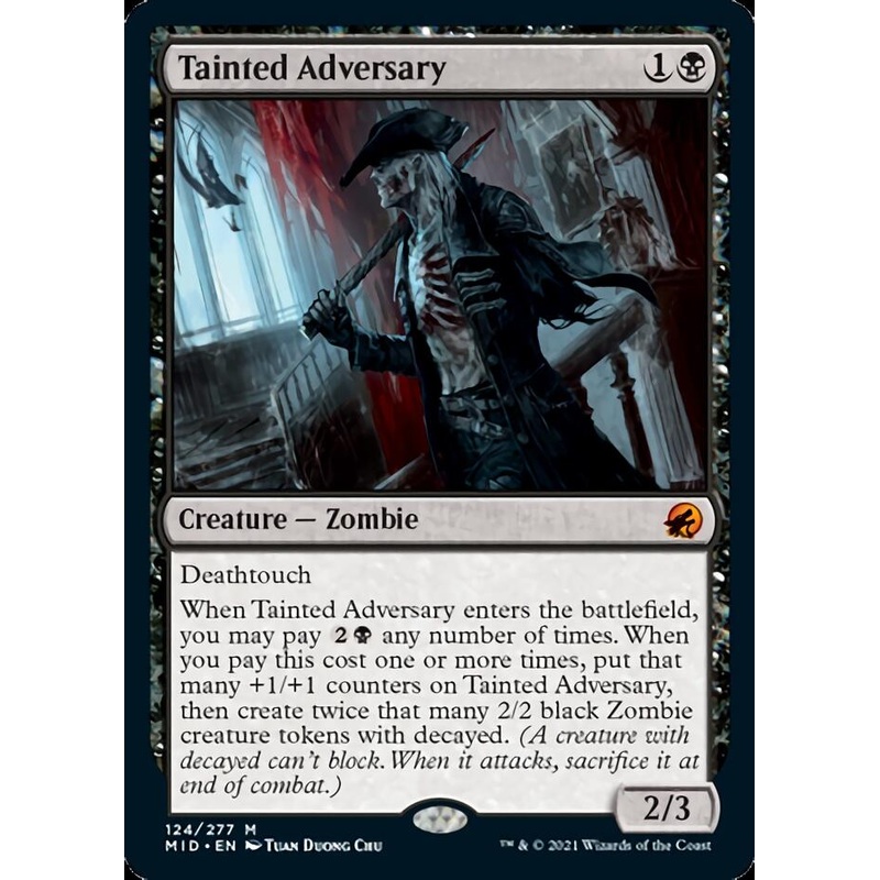 Tainted Adversary [Innistrad: Midnight Hunt]