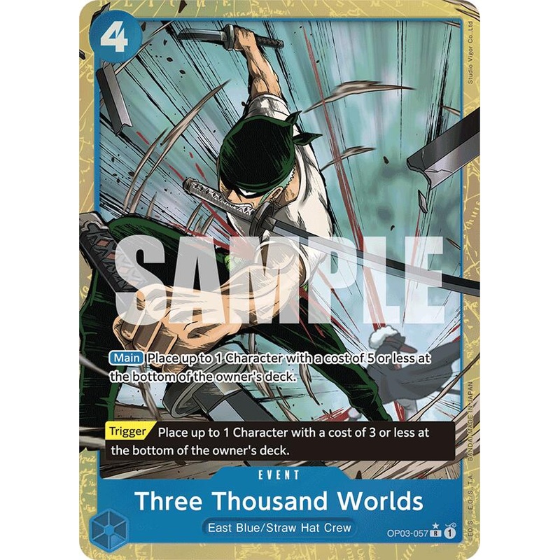 Three Thousand Worlds (Alternate Art) [Premium Booster -The Best-]