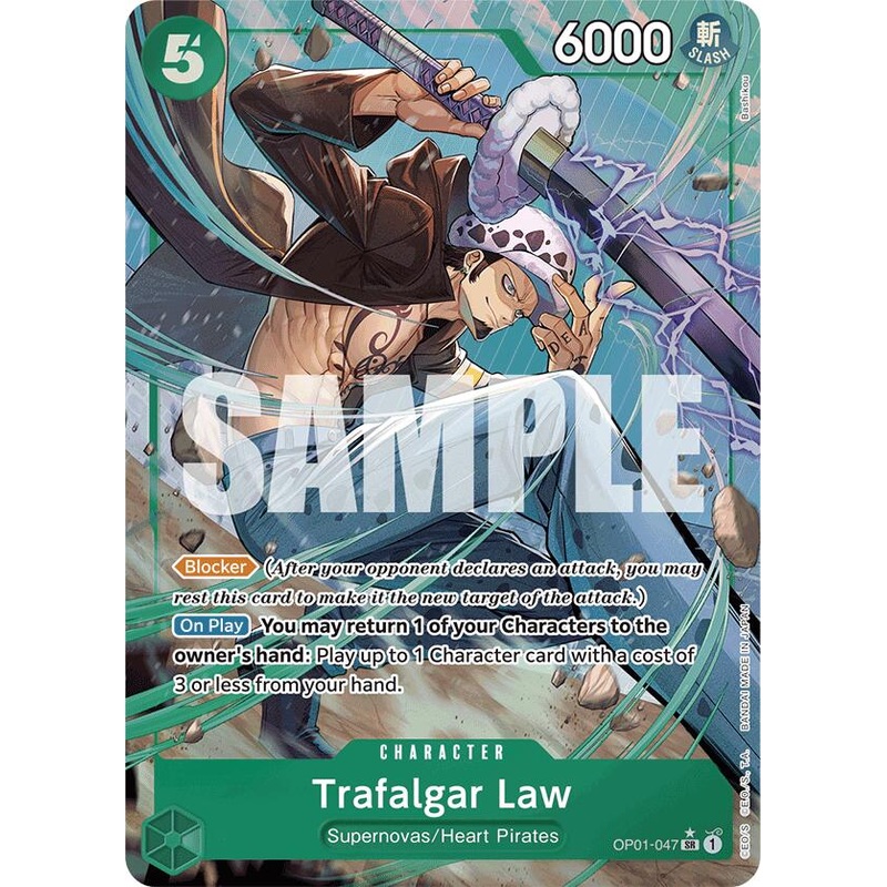 Trafalgar Law (OP01-047) (Full Art) [Premium Booster -The Best-]