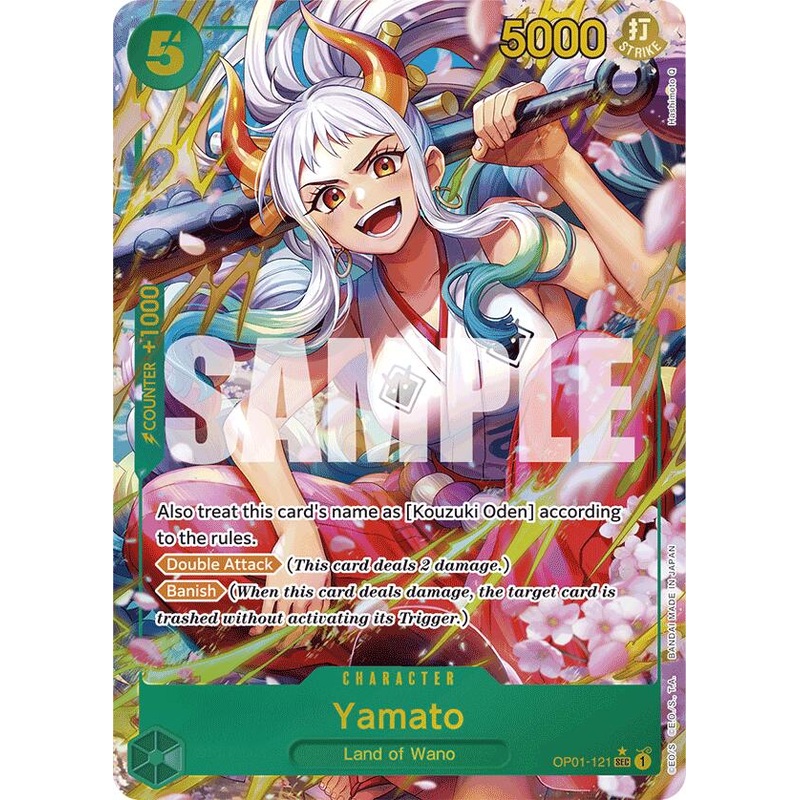 Yamato (OP01-121) (Alternate Art) [Premium Booster -The Best-]