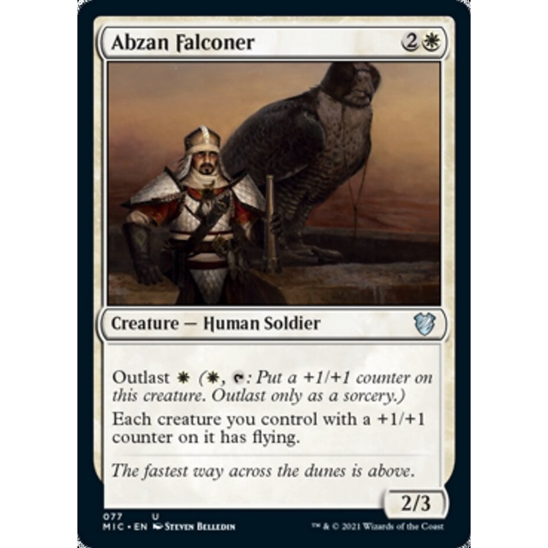 Abzan Falconer [Innistrad: Midnight Hunt Commander]