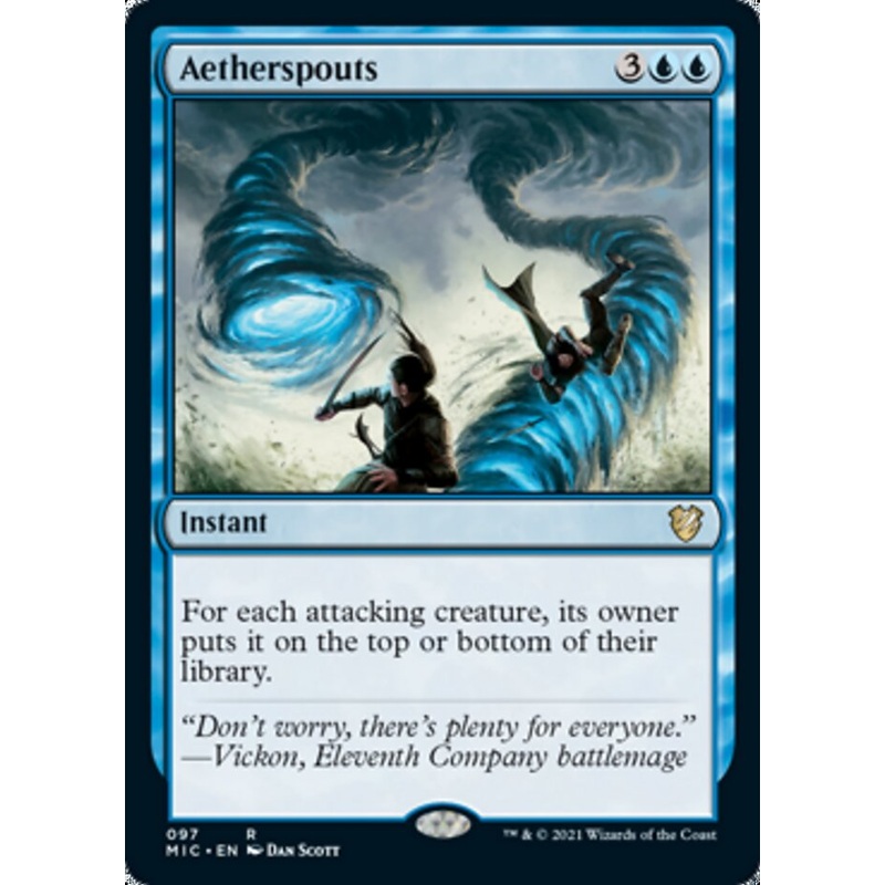 Aetherspouts [Innistrad: Midnight Hunt Commander]