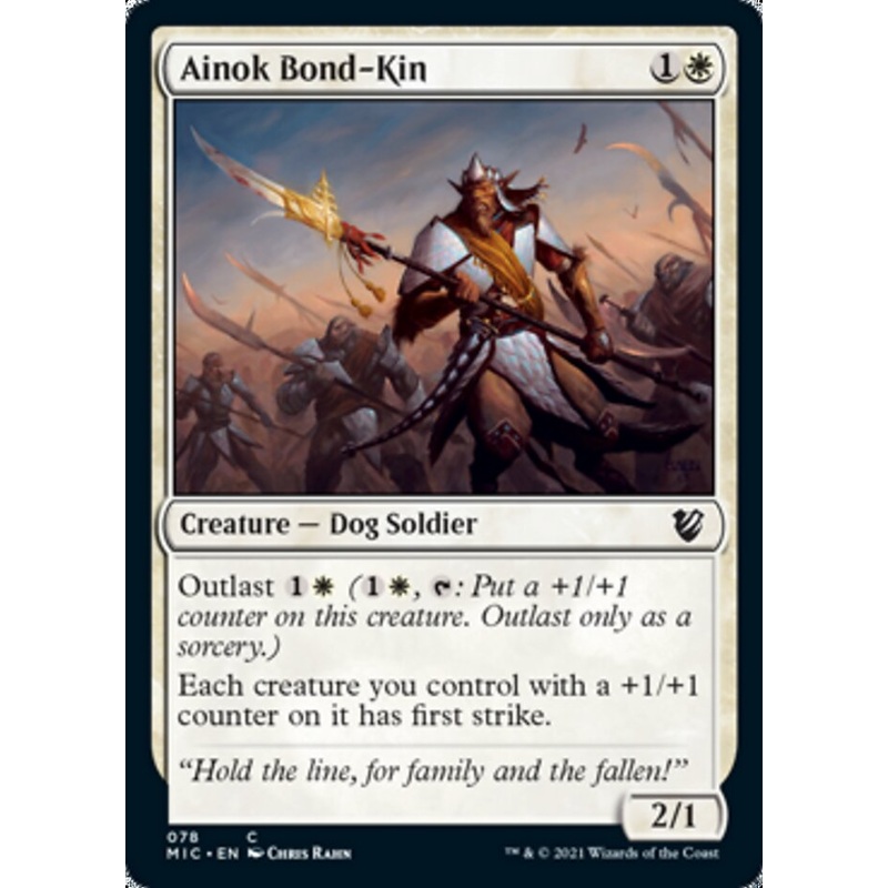 Ainok Bond-Kin [Innistrad: Midnight Hunt Commander]