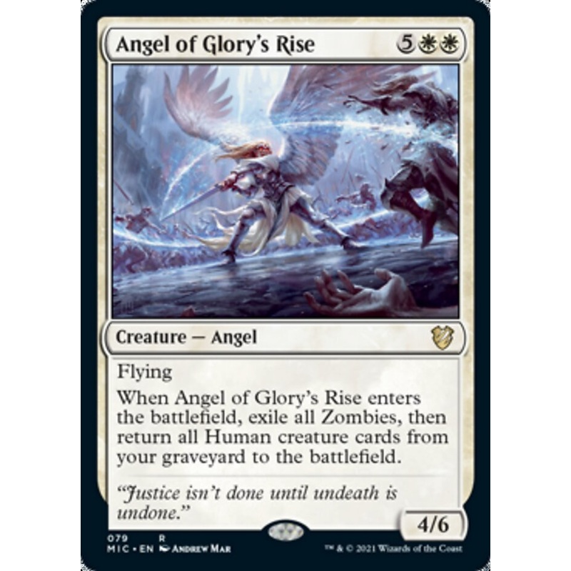 Angel of Glory's Rise [Innistrad: Midnight Hunt Commander]