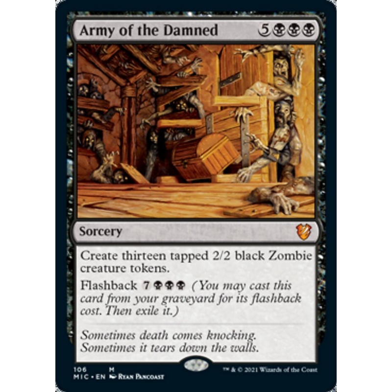 Army of the Damned [Innistrad: Midnight Hunt Commander]