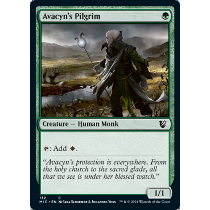 Avacyn's Pilgrim [Innistrad: Midnight Hunt Commander]