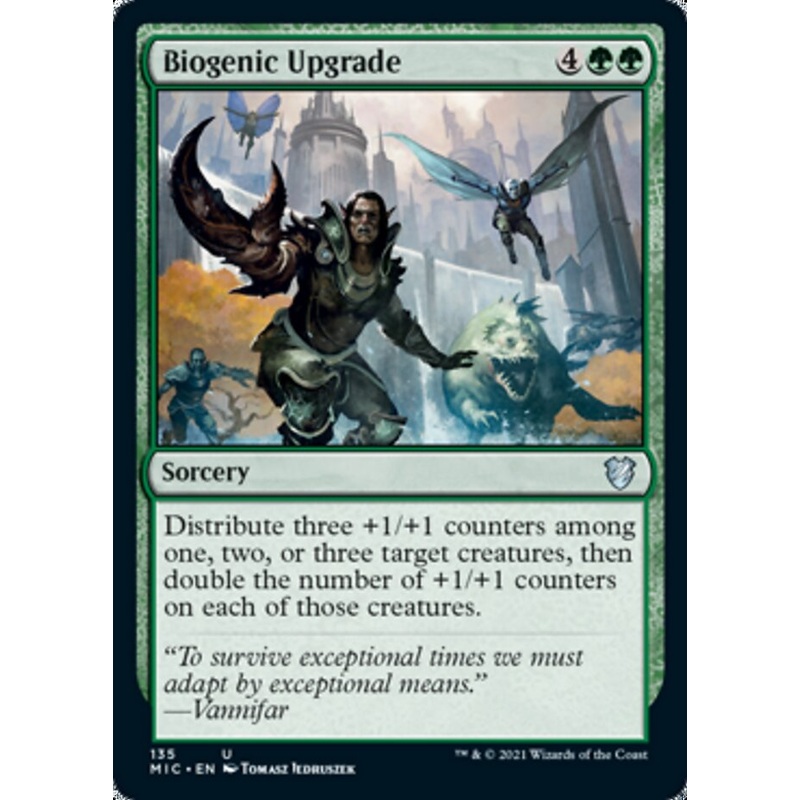 Biogenic Upgrade [Innistrad: Midnight Hunt Commander]