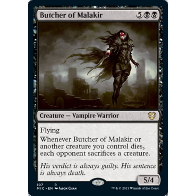 Butcher of Malakir [Innistrad: Midnight Hunt Commander]