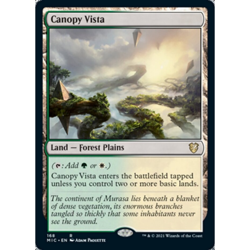 Canopy Vista [Innistrad: Midnight Hunt Commander]