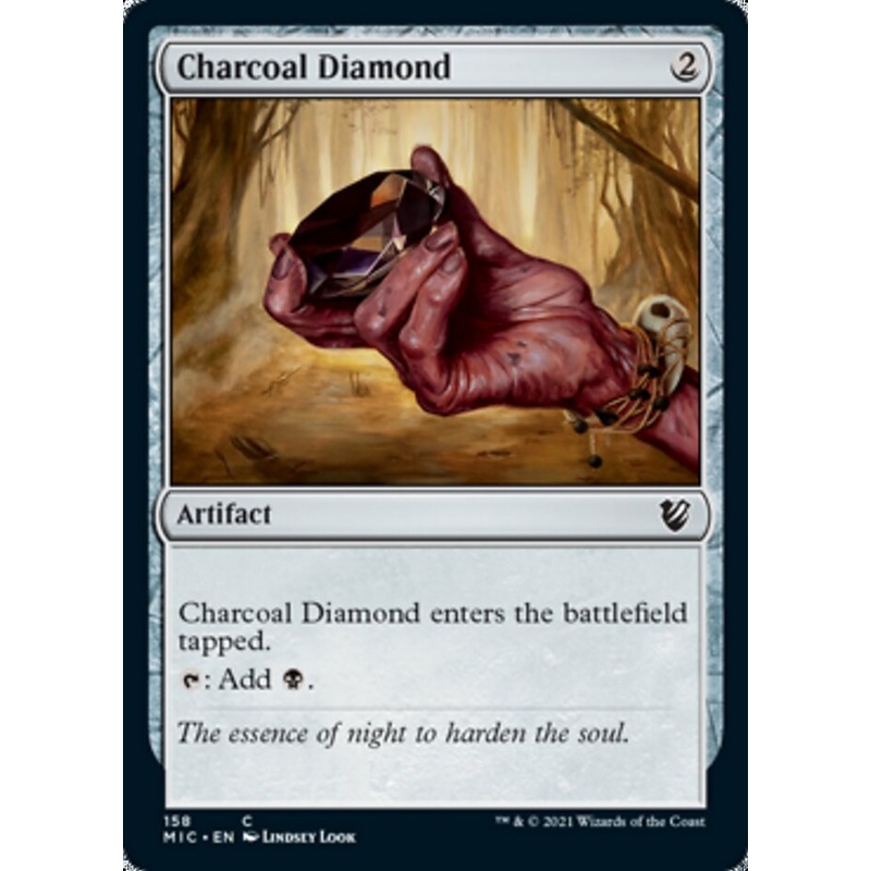 Charcoal Diamond [Innistrad: Midnight Hunt Commander]