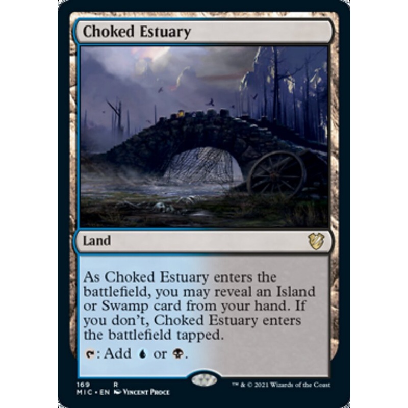 Choked Estuary [Innistrad: Midnight Hunt Commander]
