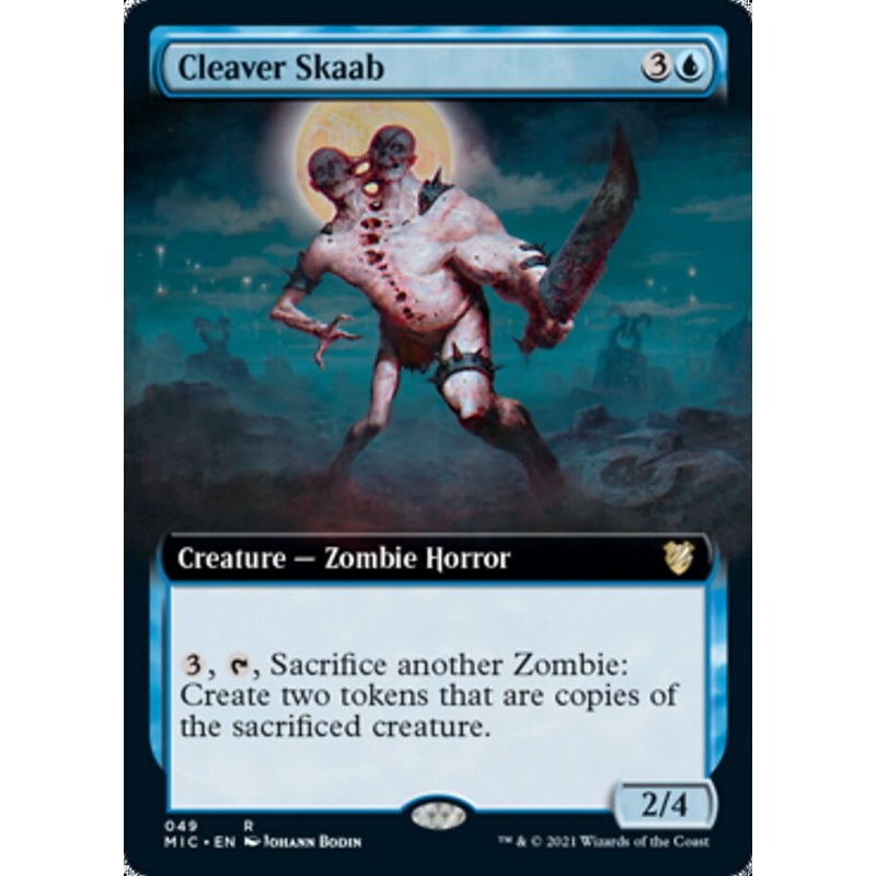 Cleaver Skaab (Extended Art) [Innistrad: Midnight Hunt Commander]