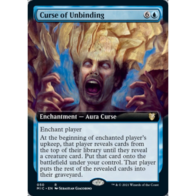 Curse of Unbinding (Extended Art) [Innistrad: Midnight Hunt Commander]