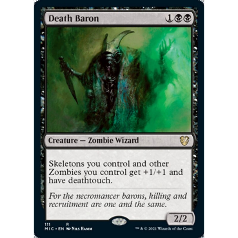 Death Baron [Innistrad: Midnight Hunt Commander]