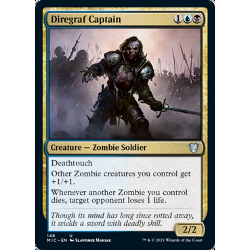 Diregraf Captain [Innistrad: Midnight Hunt Commander]