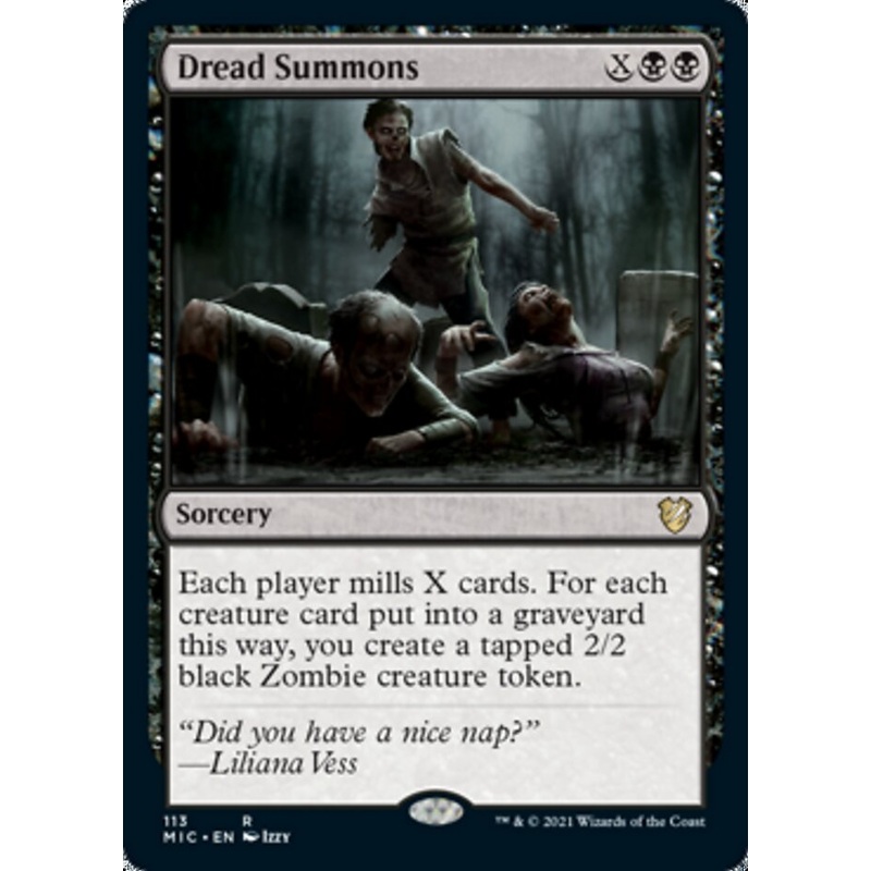 Dread Summons [Innistrad: Midnight Hunt Commander]
