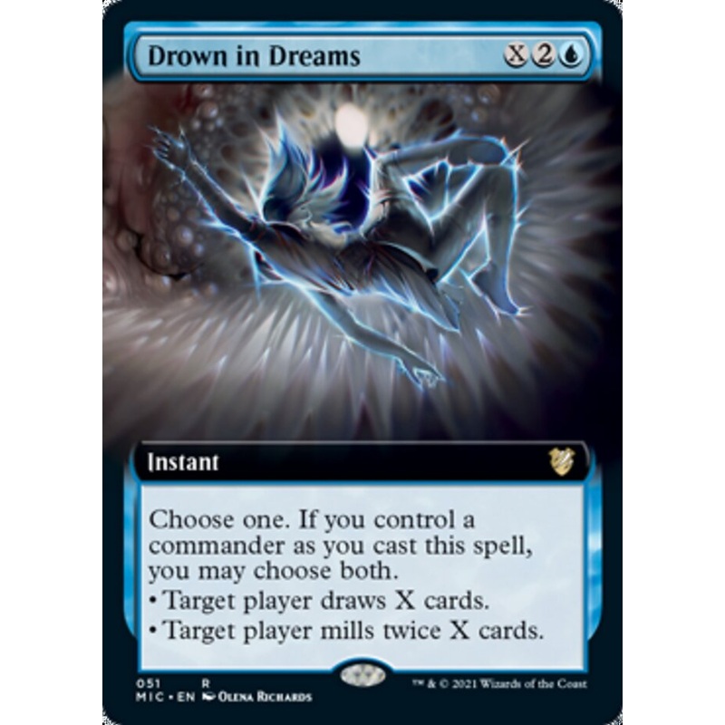 Drown in Dreams (Extended Art) [Innistrad: Midnight Hunt Commander]