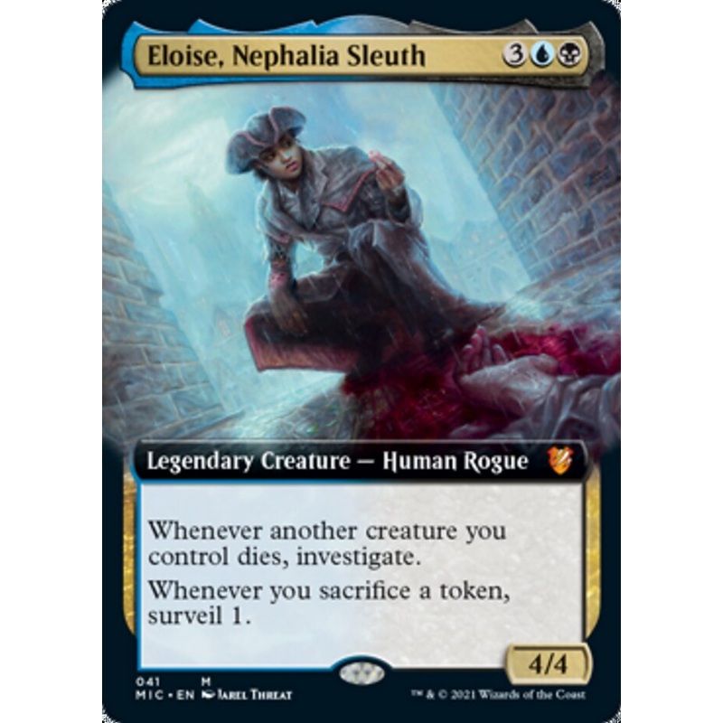 Eloise, Nephalia Sleuth (Extended Art) [Innistrad: Midnight Hunt Commander]