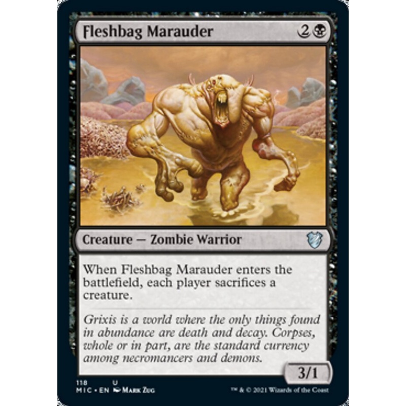 Fleshbag Marauder [Innistrad: Midnight Hunt Commander]