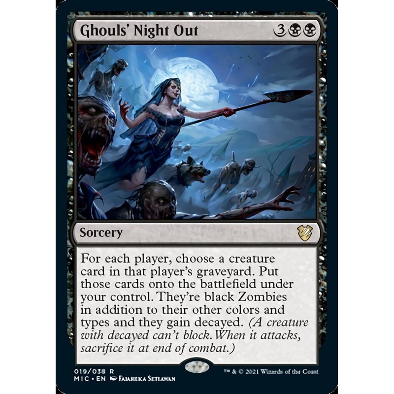 Ghouls' Night Out [Innistrad: Midnight Hunt Commander]
