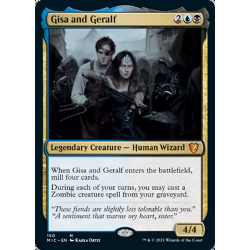 Gisa and Geralf [Innistrad: Midnight Hunt Commander]