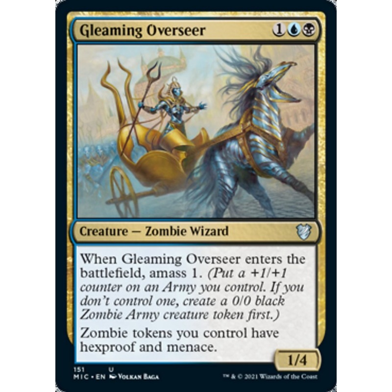 Gleaming Overseer [Innistrad: Midnight Hunt Commander]