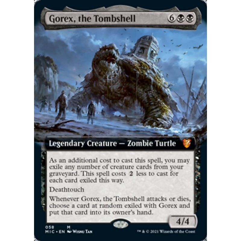 Gorex, the Tombshell (Extended Art) [Innistrad: Midnight Hunt Commander]
