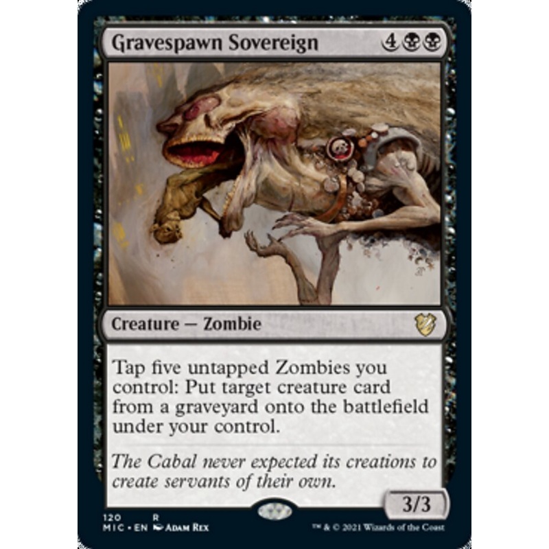 Gravespawn Sovereign [Innistrad: Midnight Hunt Commander]