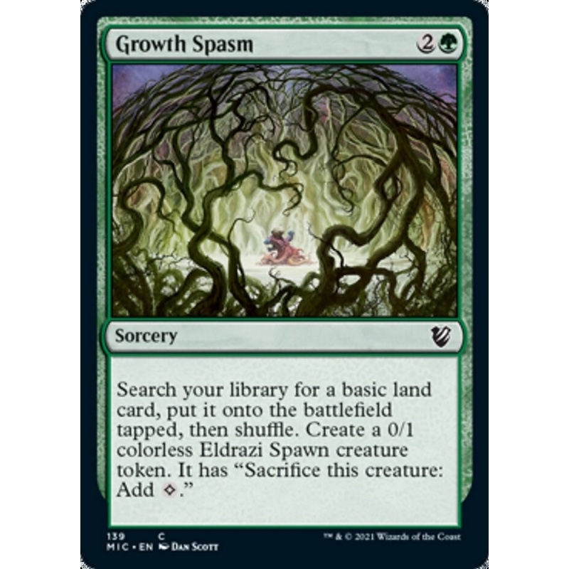 Growth Spasm [Innistrad: Midnight Hunt Commander]