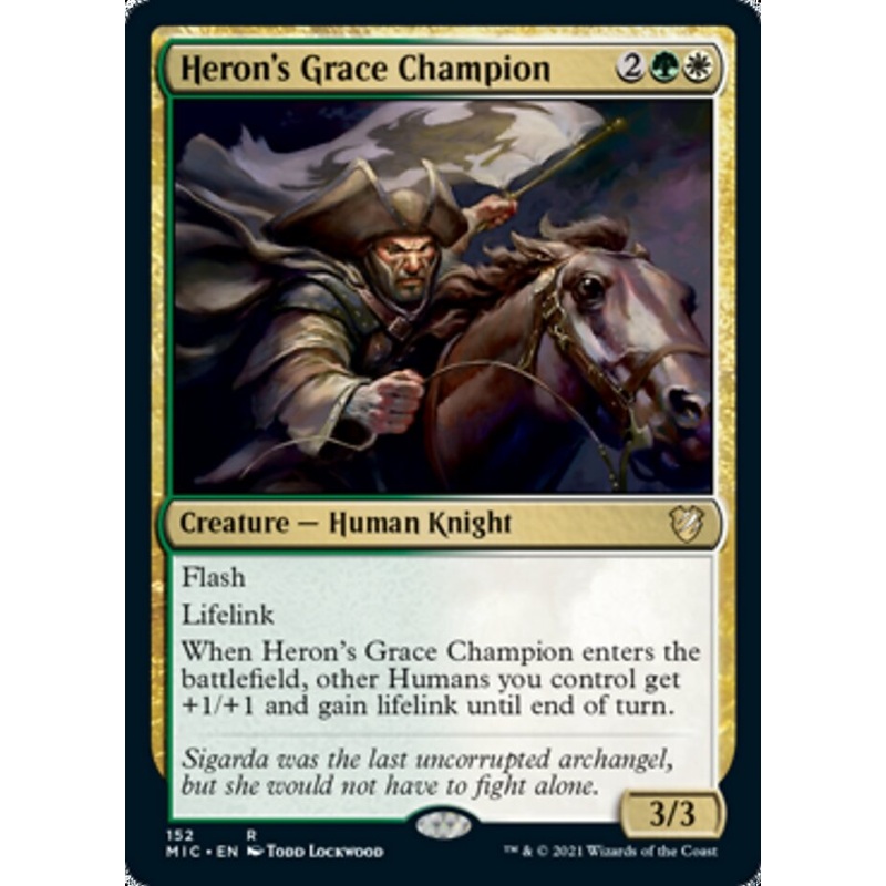 Heron's Grace Champion [Innistrad: Midnight Hunt Commander]