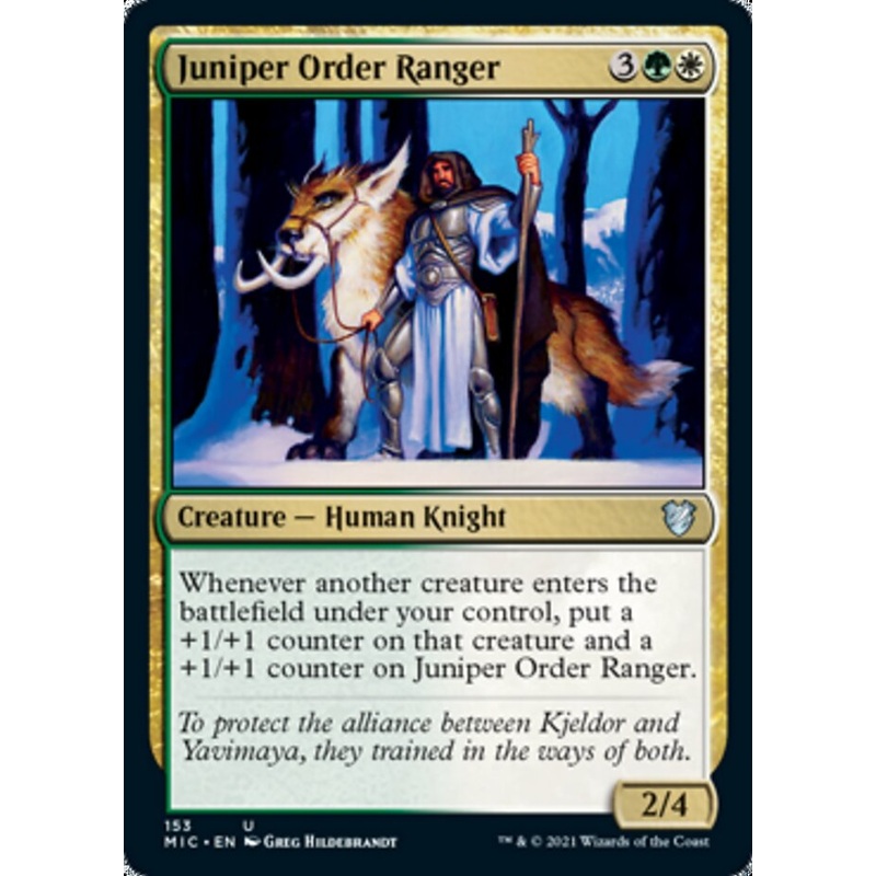 Juniper Order Ranger [Innistrad: Midnight Hunt Commander]