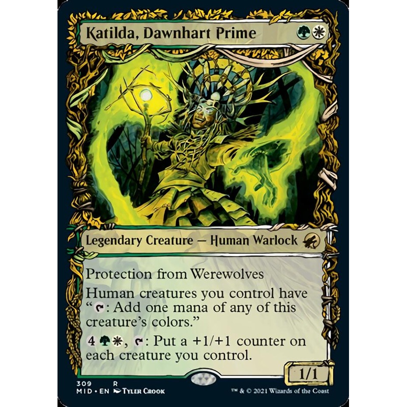 Katilda, Dawnhart Prime (Showcase Equinox) [Innistrad: Midnight Hunt]