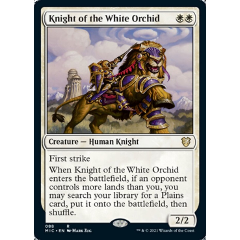 Knight of the White Orchid [Innistrad: Midnight Hunt Commander]
