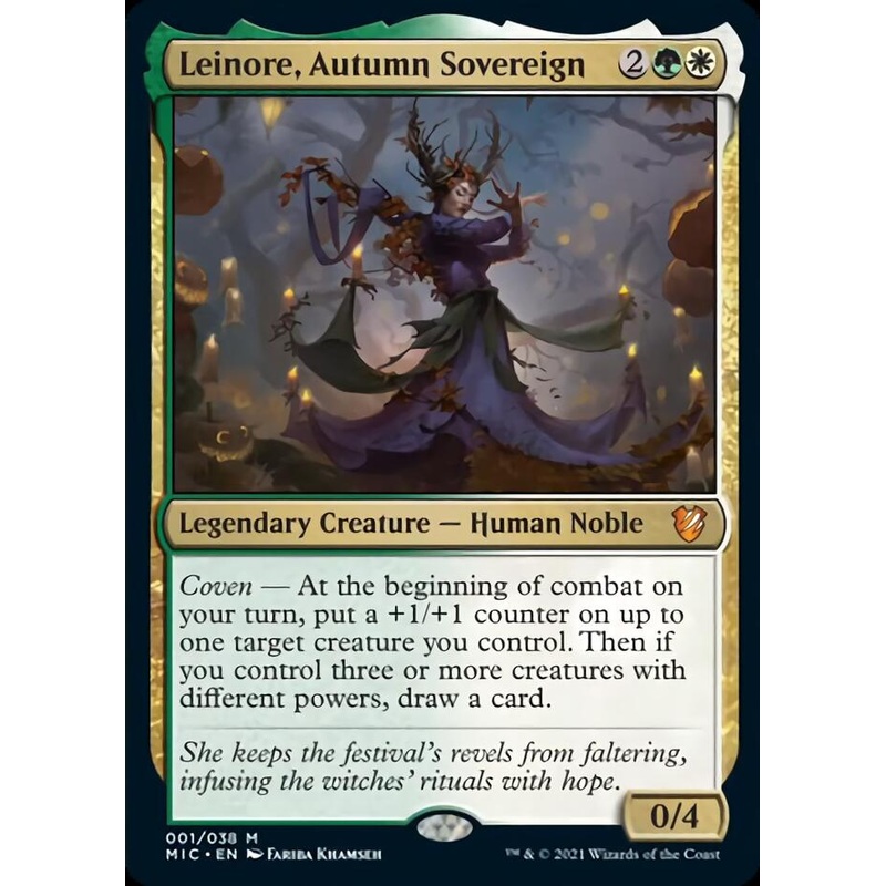 Leinore, Autumn Sovereign [Innistrad: Midnight Hunt Commander]