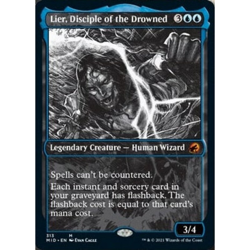 Lier, Disciple of the Drowned (Showcase Eternal Night) [Innistrad: Midnight Hunt]