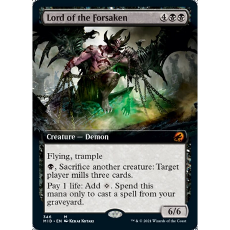 Lord of the Forsaken (Extended Art) [Innistrad: Midnight Hunt]